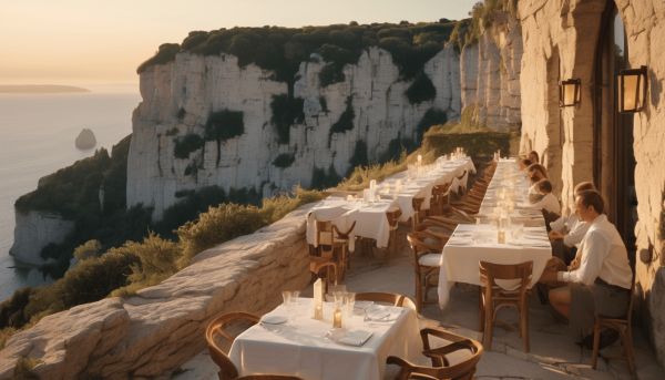 Un cadre exceptionnel au cailloux restaurant de la roche d’oëtre